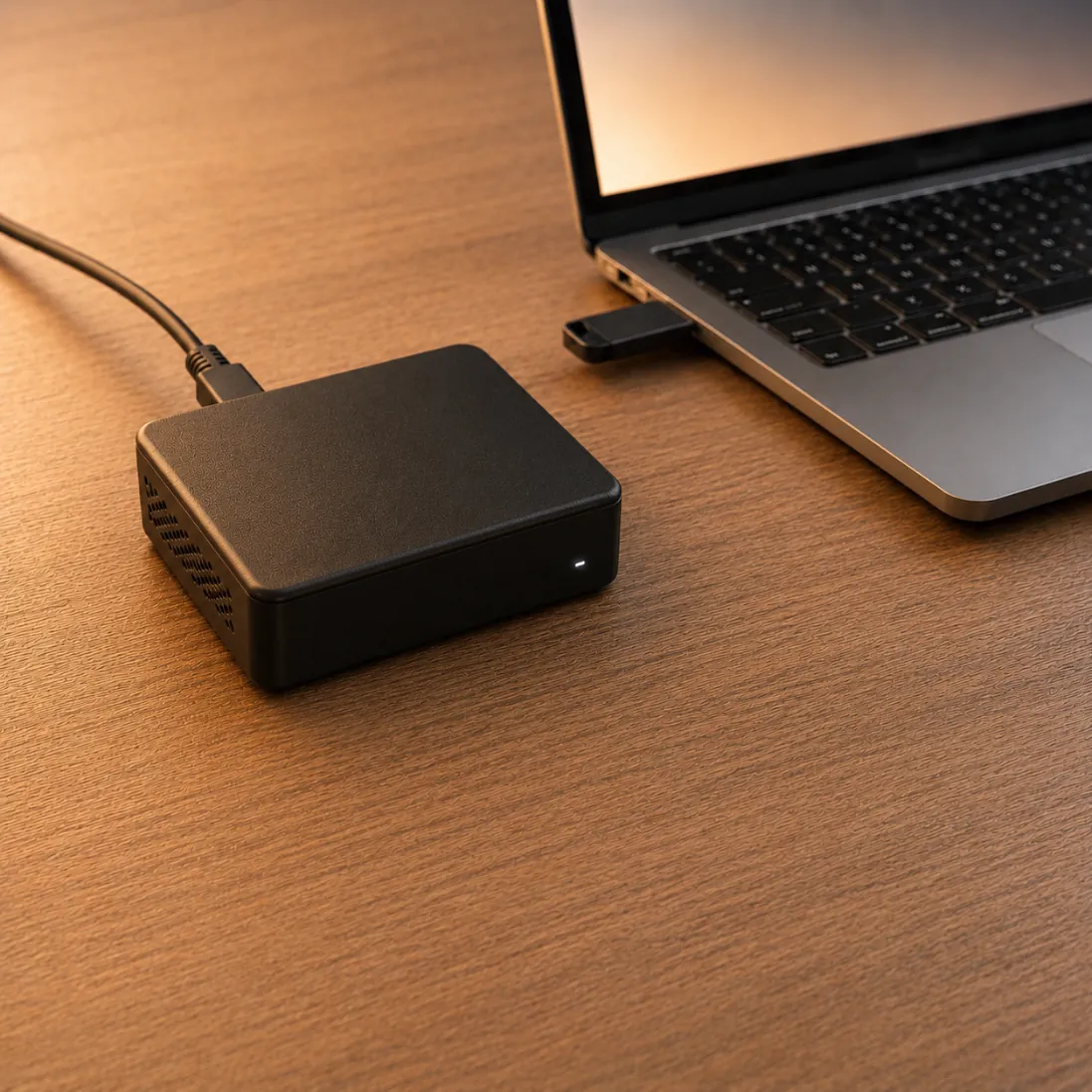 Full Sovereignty Setup — Bitcoin node and MacBook workspace