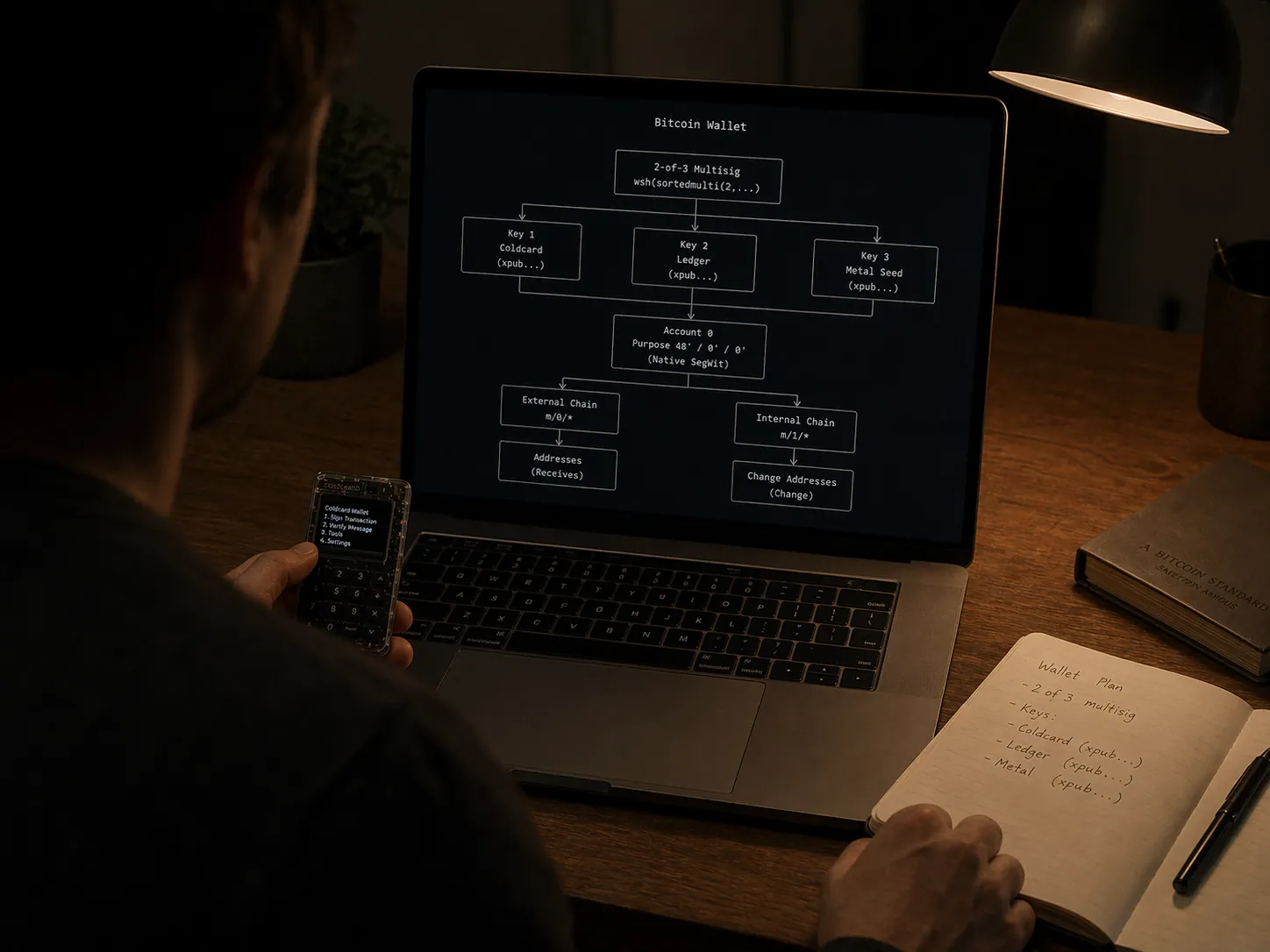 Bitcoin wallet security structures and models