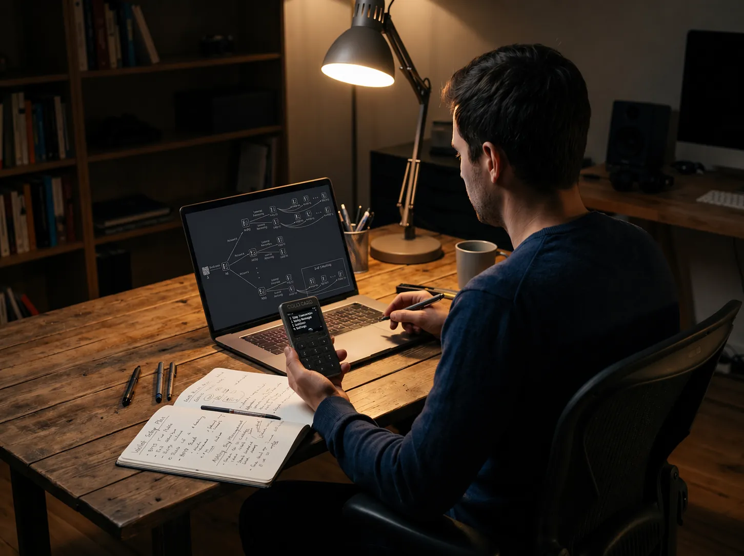 Designing a Coldcard Bitcoin wallet setup